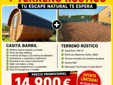 Finca rústica en  Travessa de Palos 82 - Foto 1