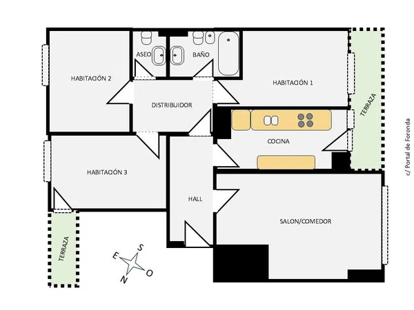 Piso en Calle Portal de Foronda, 46, Lakua - Arriaga, Lakua - Arriaga - Foto 19