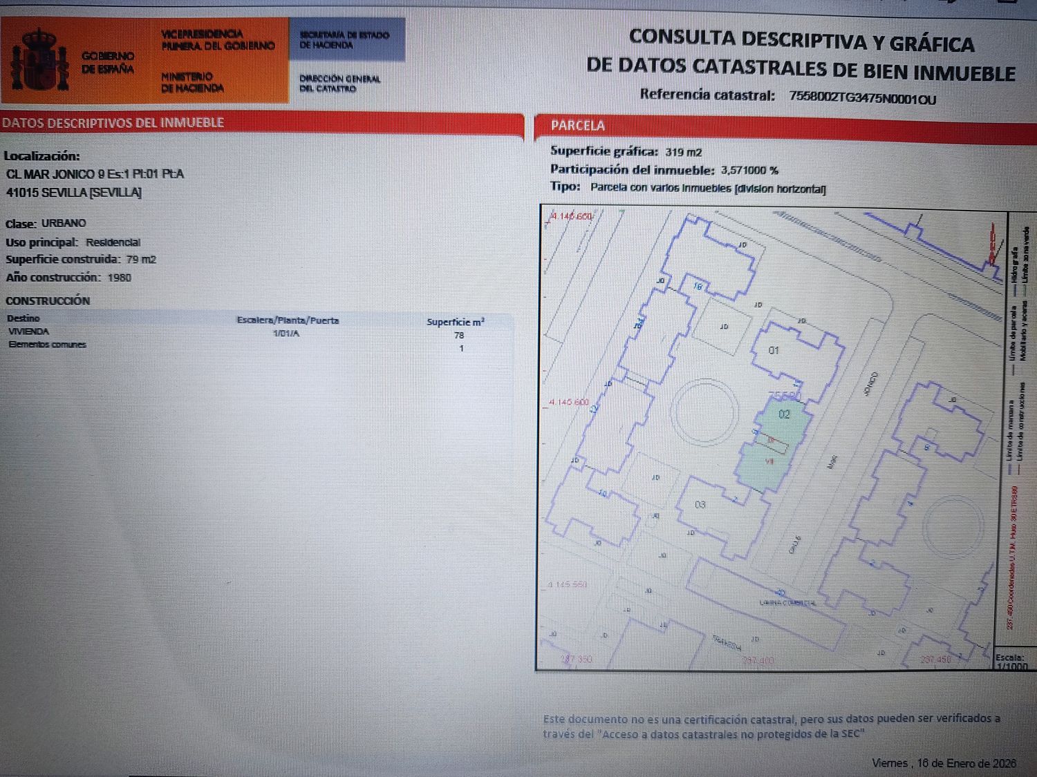 Piso en calle Mar Jónico, 9 - Foto 2