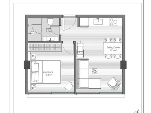 Estudio en calle de Javier Ferrero, 9 -13 - Foto 13