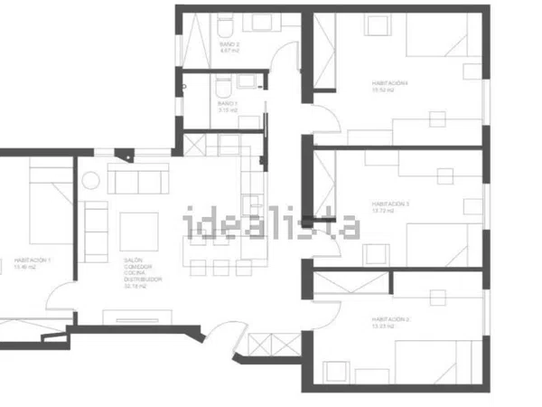 Piso en calle de Donoso Cortés, 15