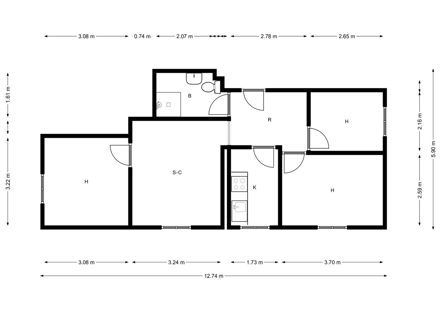 Piso en La Alhóndiga - Foto 23