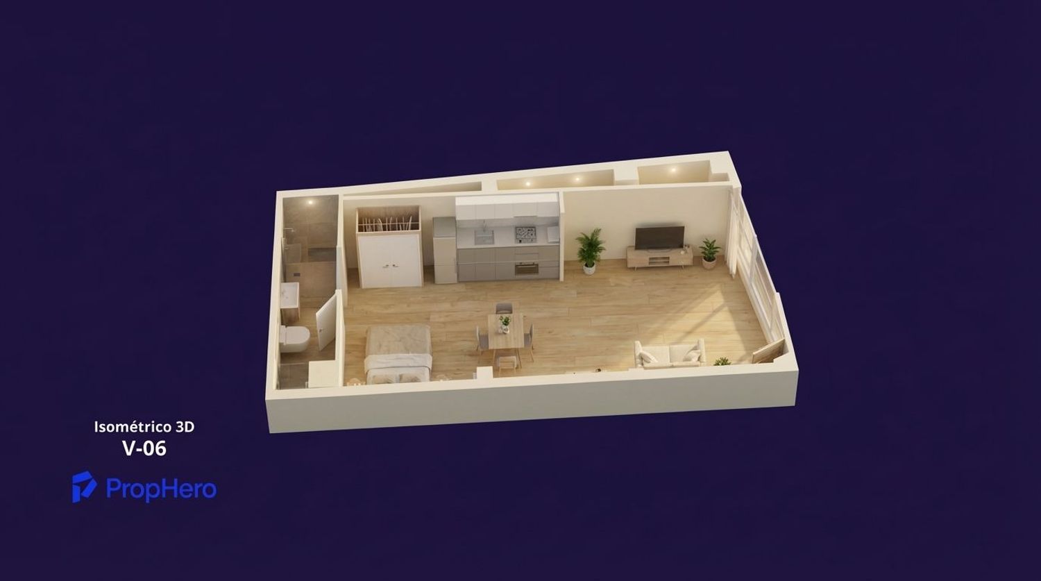 Estudio en Calle de Llucena, Zona Hospital-Plaza del Real - Foto 7