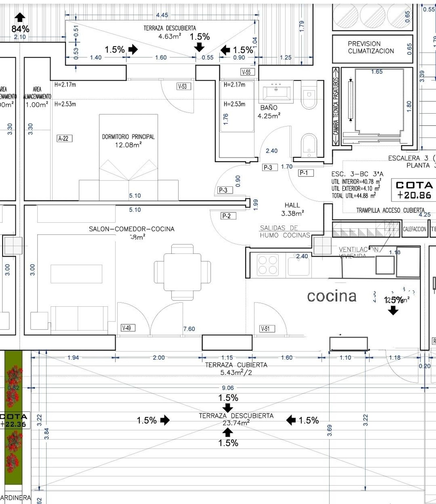 Ático en calle de José de Lamano Beneite, 102 - Foto 23