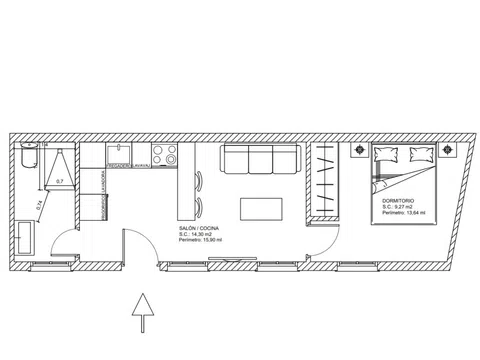 Piso en calle Santa Engracia, 114