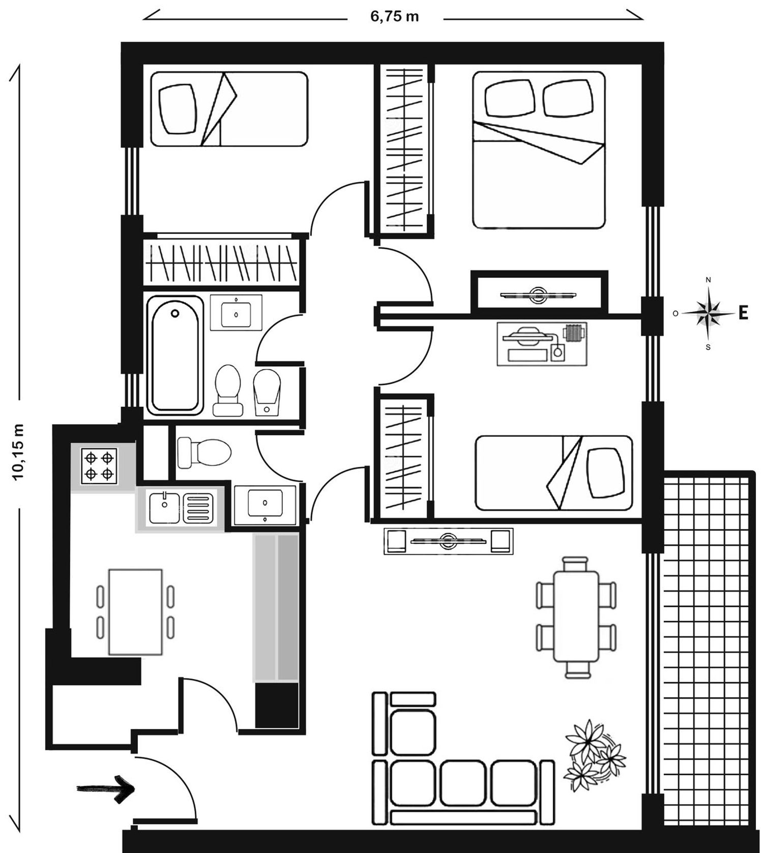 Piso en Calle del Río, 1 D, Residencial Jarama, Residencial Jarama - Foto 33