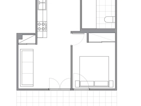 Estudio en calle Federico García Lorca, 11