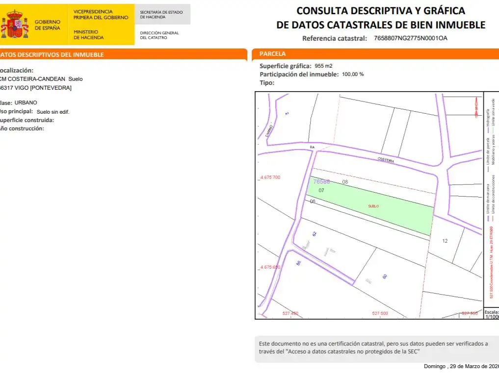 Terreno Residencial en  Camiño Costeira 10 - Foto 6
