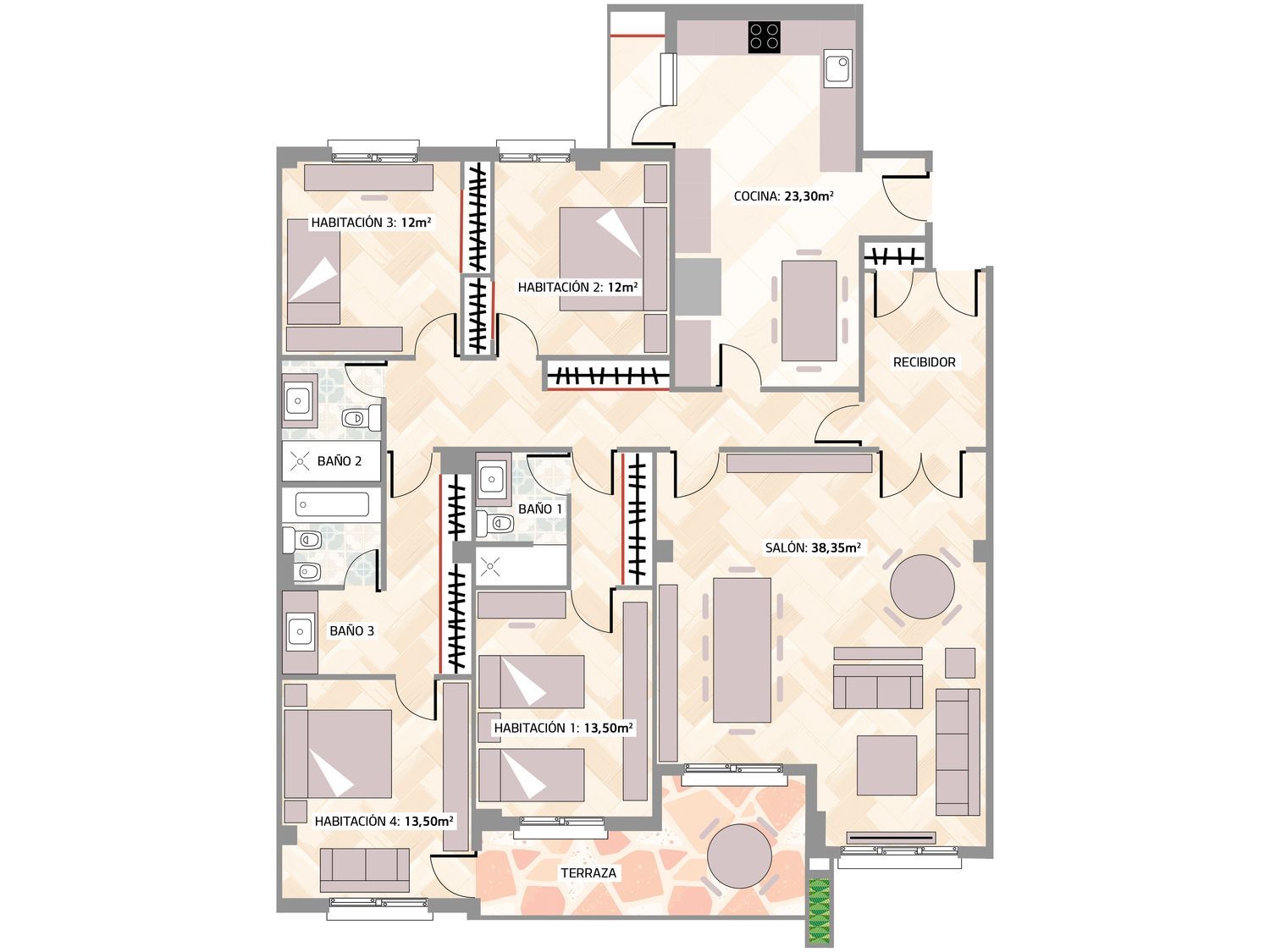 Piso en calle Aquilón, 18 - Foto 32