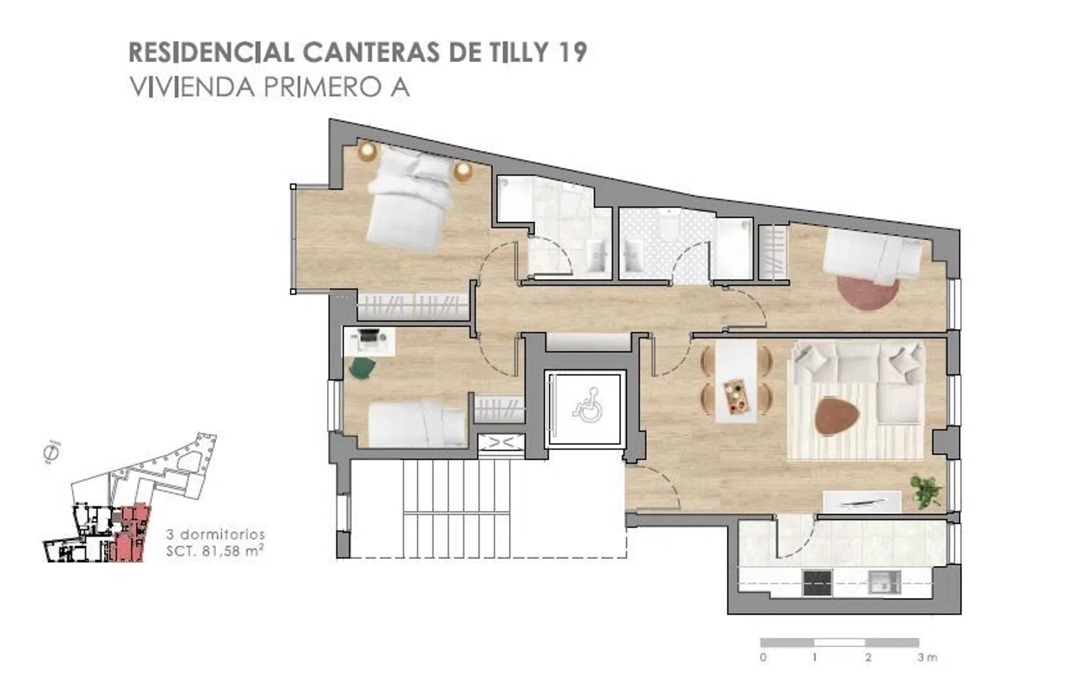 Piso en calle Canteras de Tilly, 19 - Foto 2