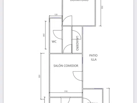 Piso en calle de Martí, 23