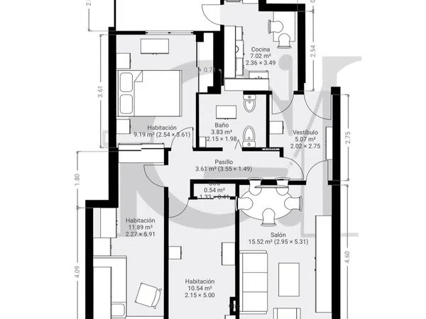 Piso en calle Alonso de Covarrubias, 1 - Foto 16