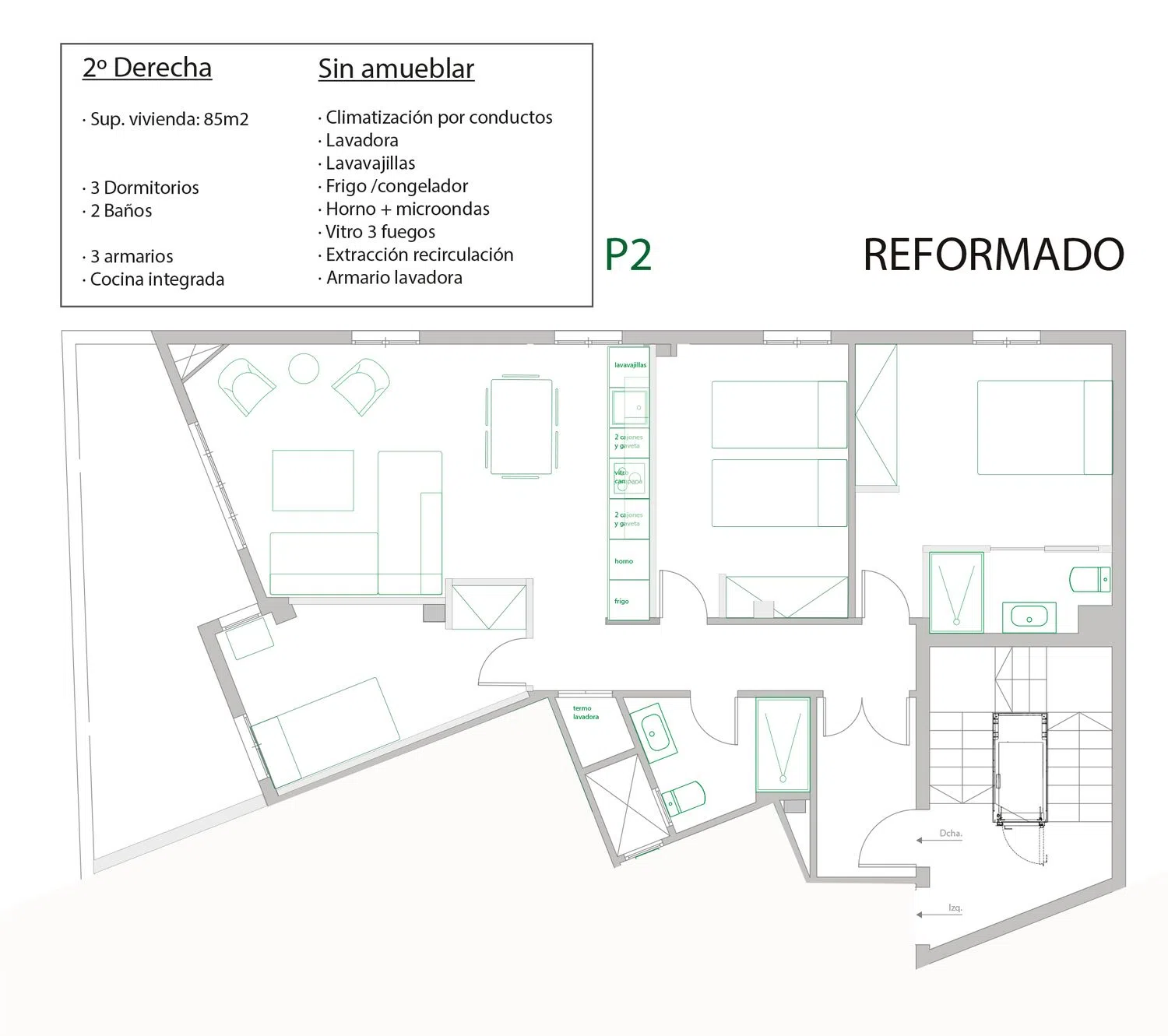 Piso en calle de Dameto, 1 - Foto 2