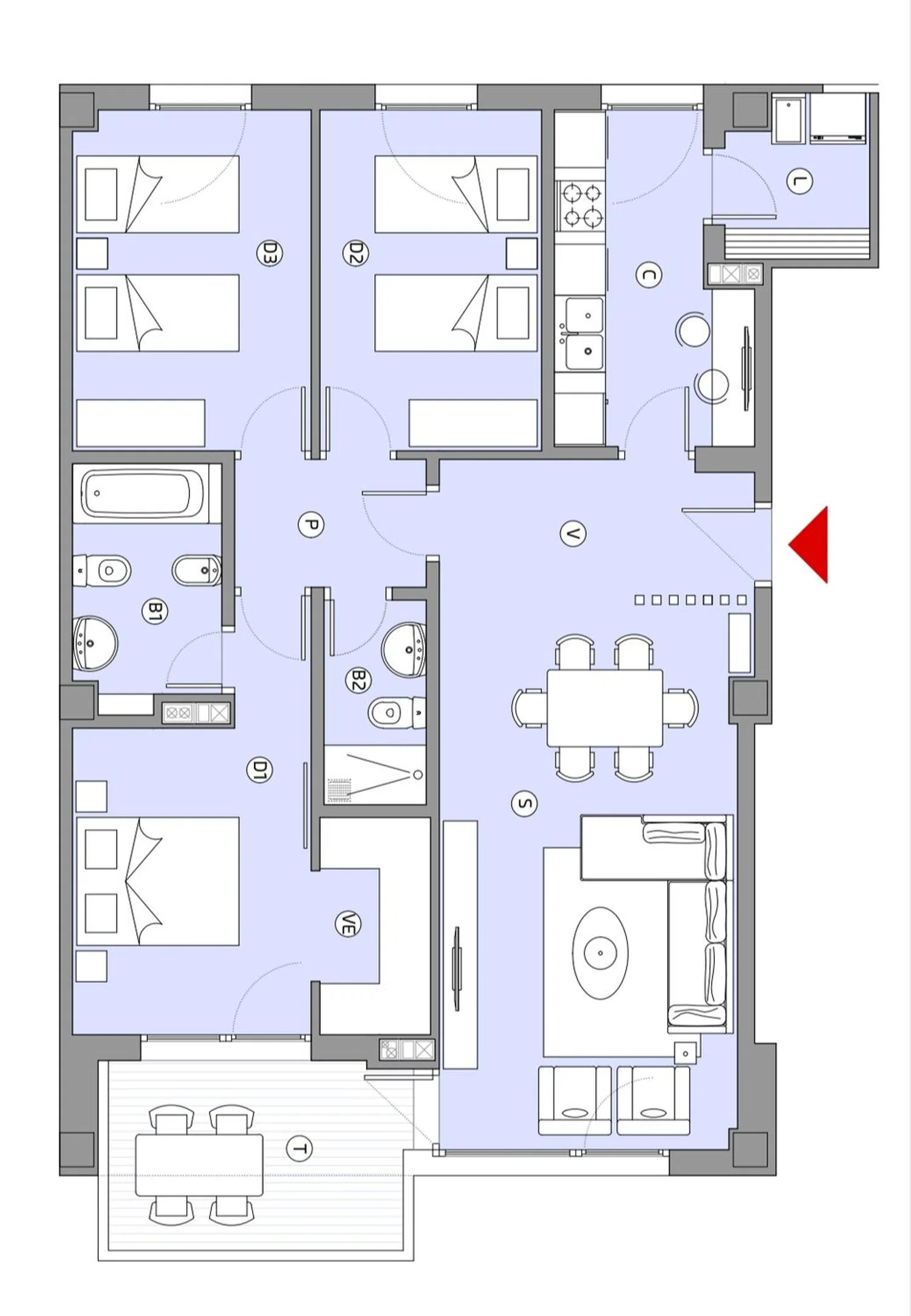 Piso en calle Escritora Carmen Laforet, 2 - Foto 4