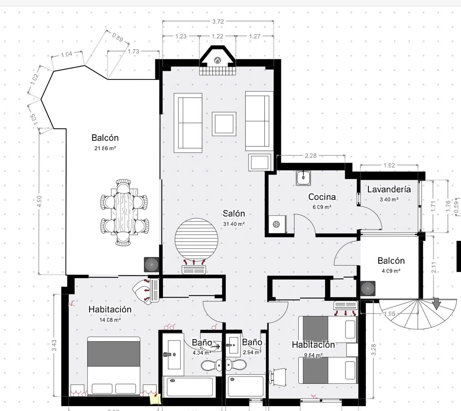 Piso en calle Alcornoque, 12 - Foto 12