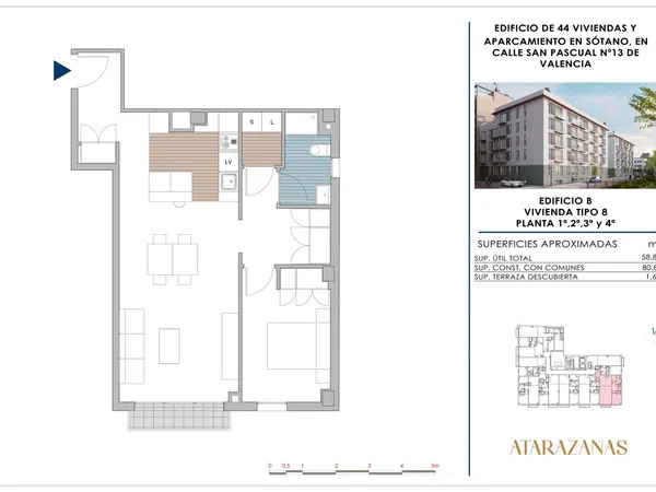 Piso en calle Vicente Brull, 7 - Foto 2