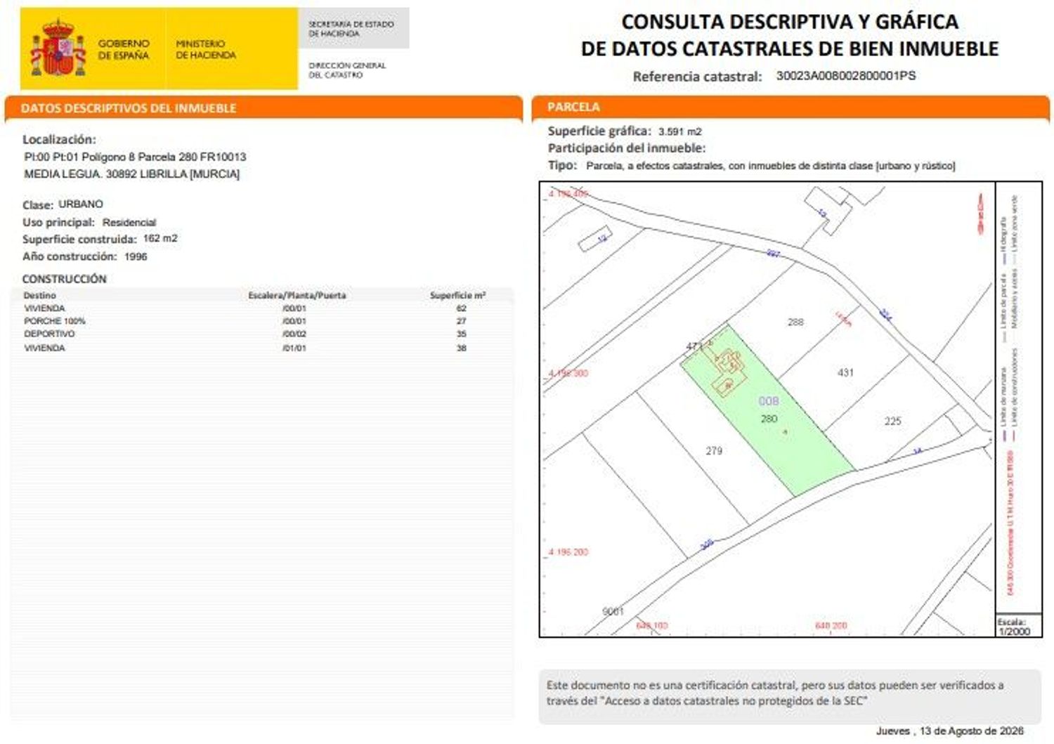 Casa o chalet independiente en Polígono 8 Parcela 280, 8 PolgonoParcela - Foto 22