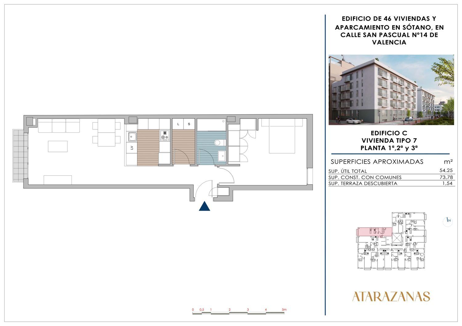 Piso en calle Vicente Brull, 7 - Foto 2