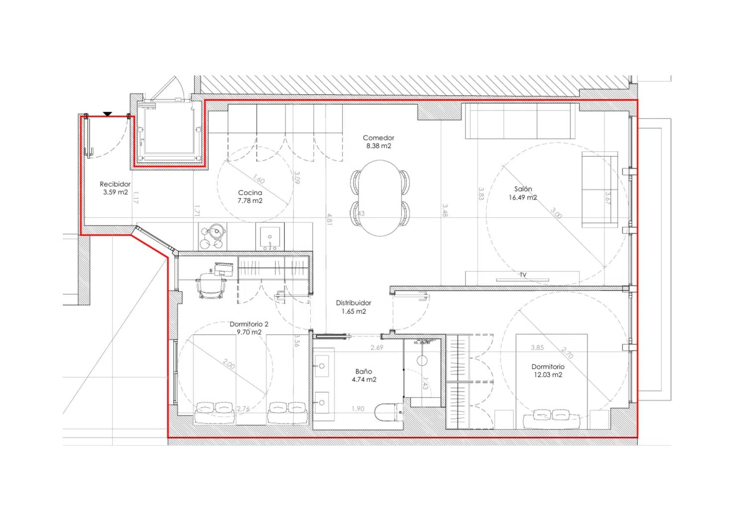 Piso en Barrio Vallehermoso - Foto 18