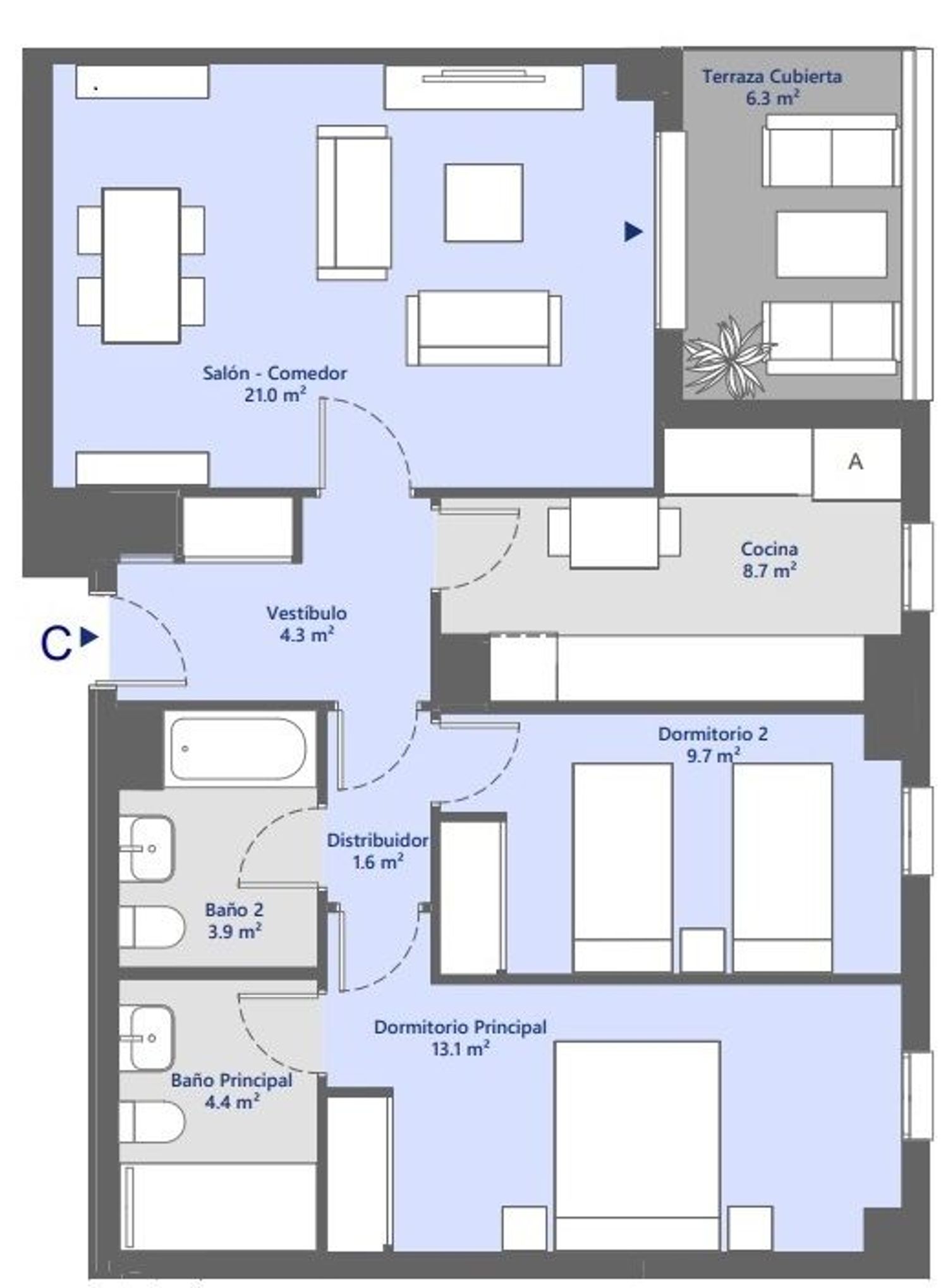 Piso en Urb. isla natura Barrio Palmas Altas - Foto 18