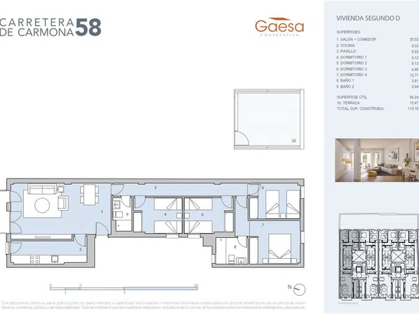 Piso en carretera de Carmona, 58 - Foto 4