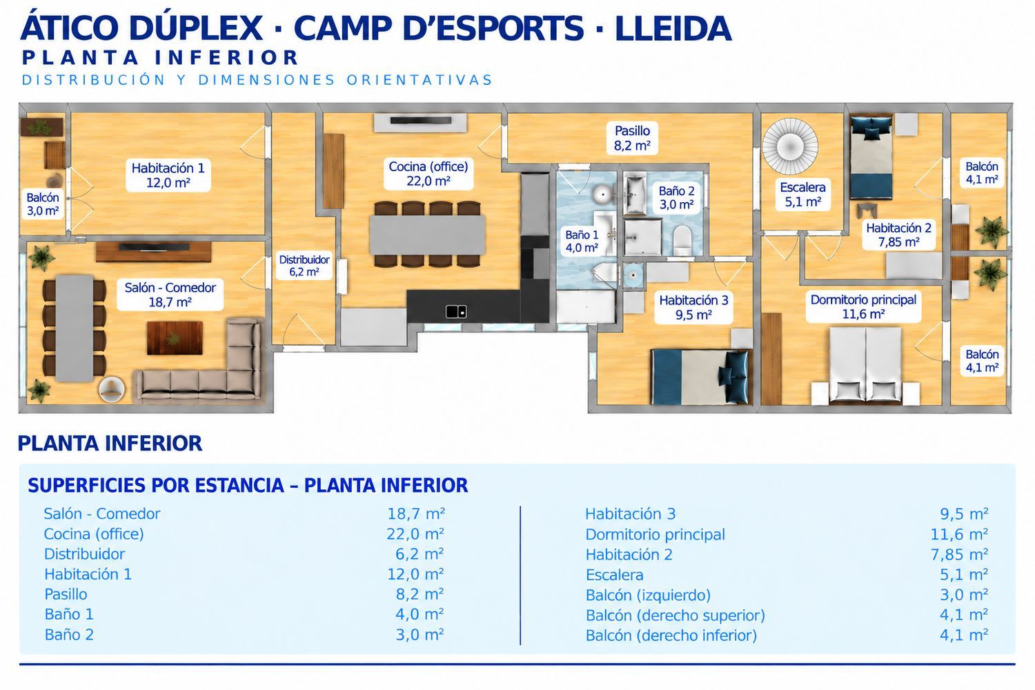 Dúplex en Camp d'Esports - Foto 27