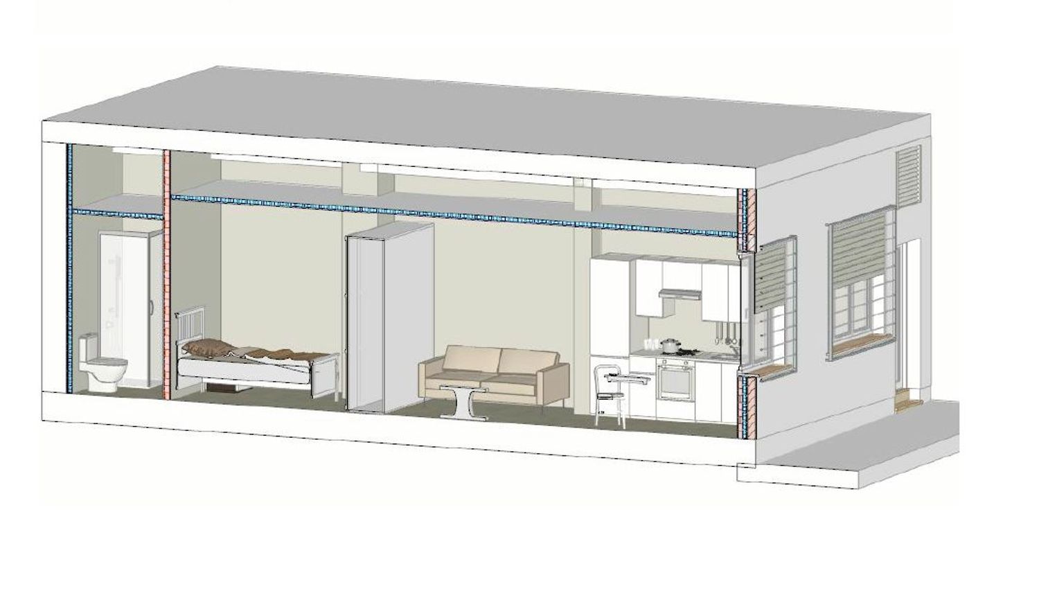 Estudio en calle Nicolás Salmerón, 39 - Foto 3