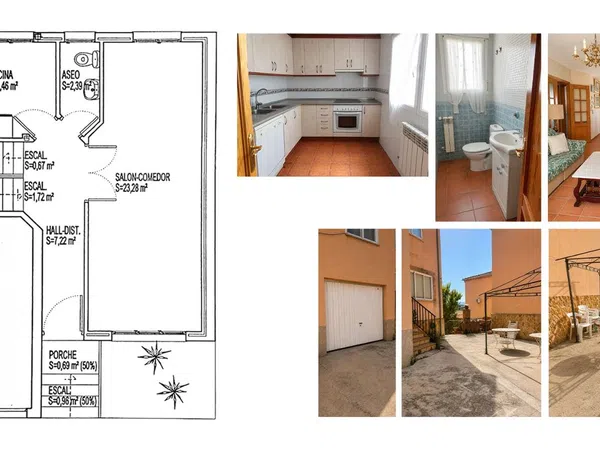 Chalet pareado en Calle Bayona, 1 - Foto 1