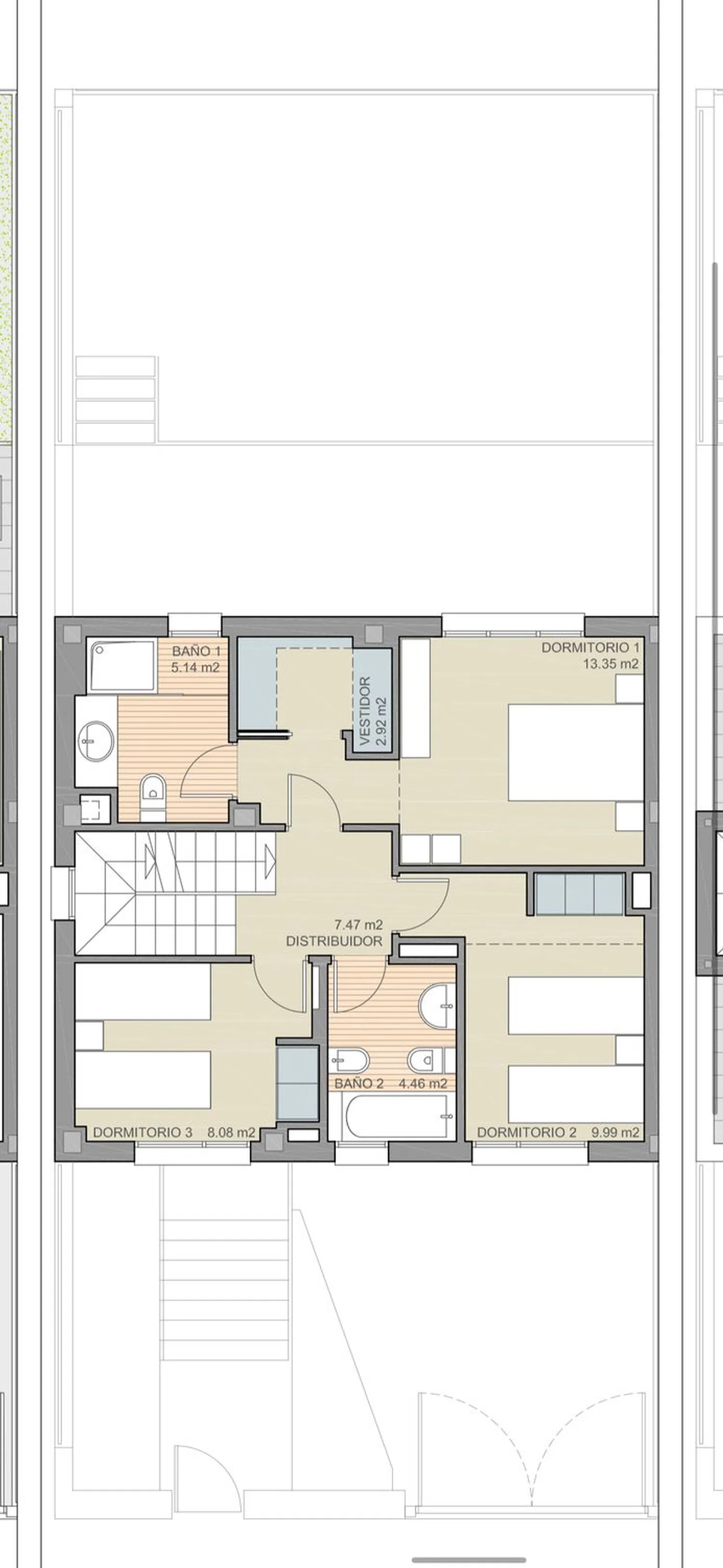 Chalet pareado en calle del Caballero Andante, 111 - Foto 16