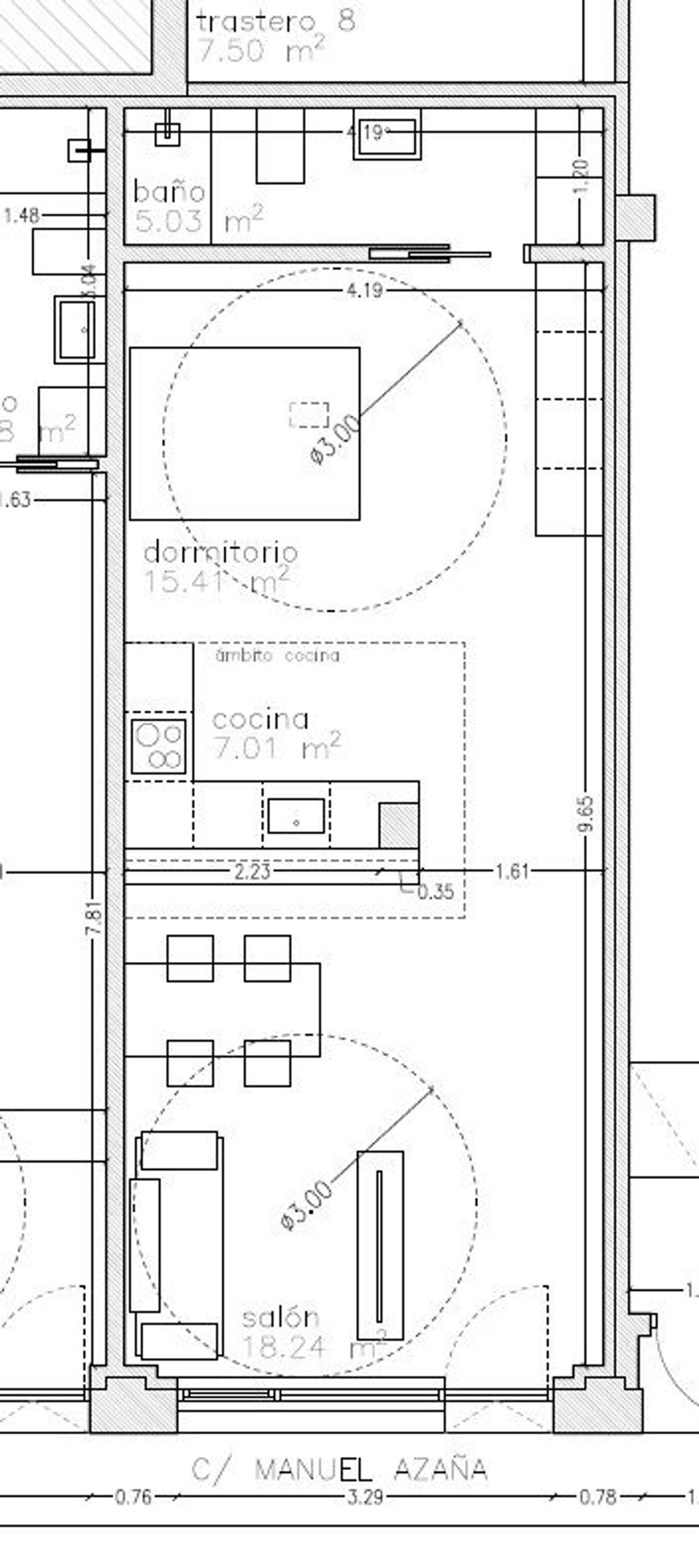 Estudio en Calle de Manuel Azaña, 26, Parquesol, Parquesol - Foto 3