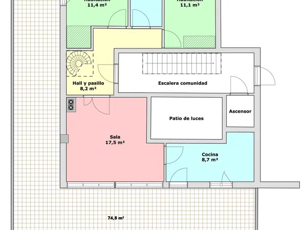 Dúplex en Centro Pueblo, Centro Pueblo - Foto 12
