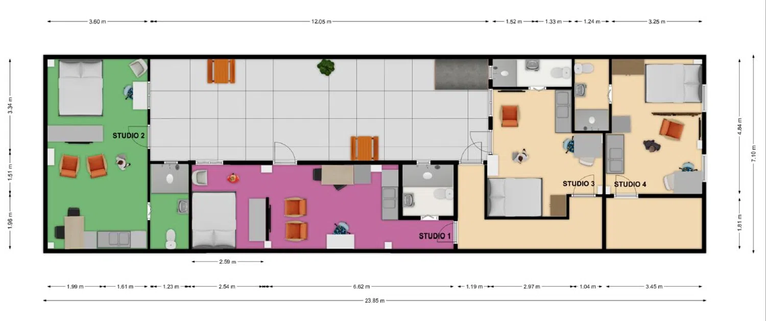 Estudio en calle d' Antonio Ponz, 9 - Foto 4