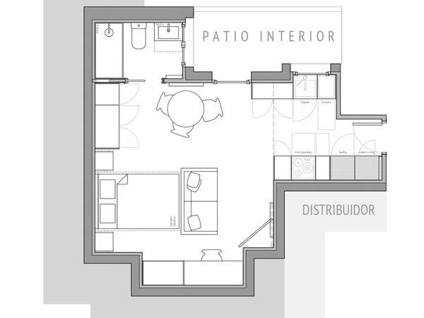 Estudio en Calle de Panaderos, 39, Centro, Centro - Foto 25