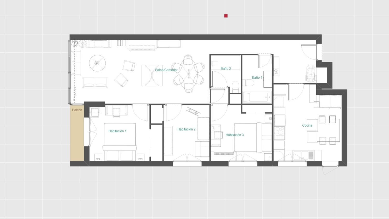 Piso en calle de Josefa Valcárcel, 7 - Foto 5