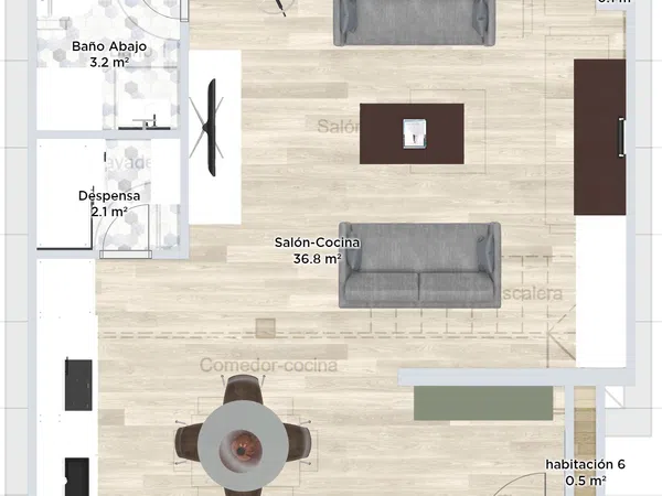 Estudio en calle de Pío Baroja, 7