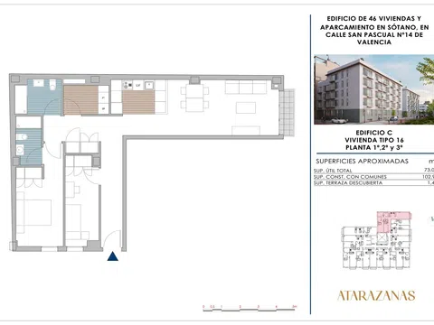 Piso en calle Vicente Brull, 7