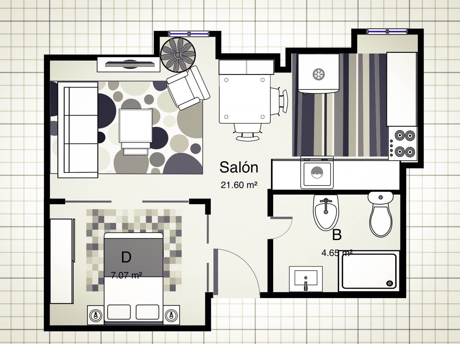 Estudio en calle de mira el sol, 12 - Foto 17