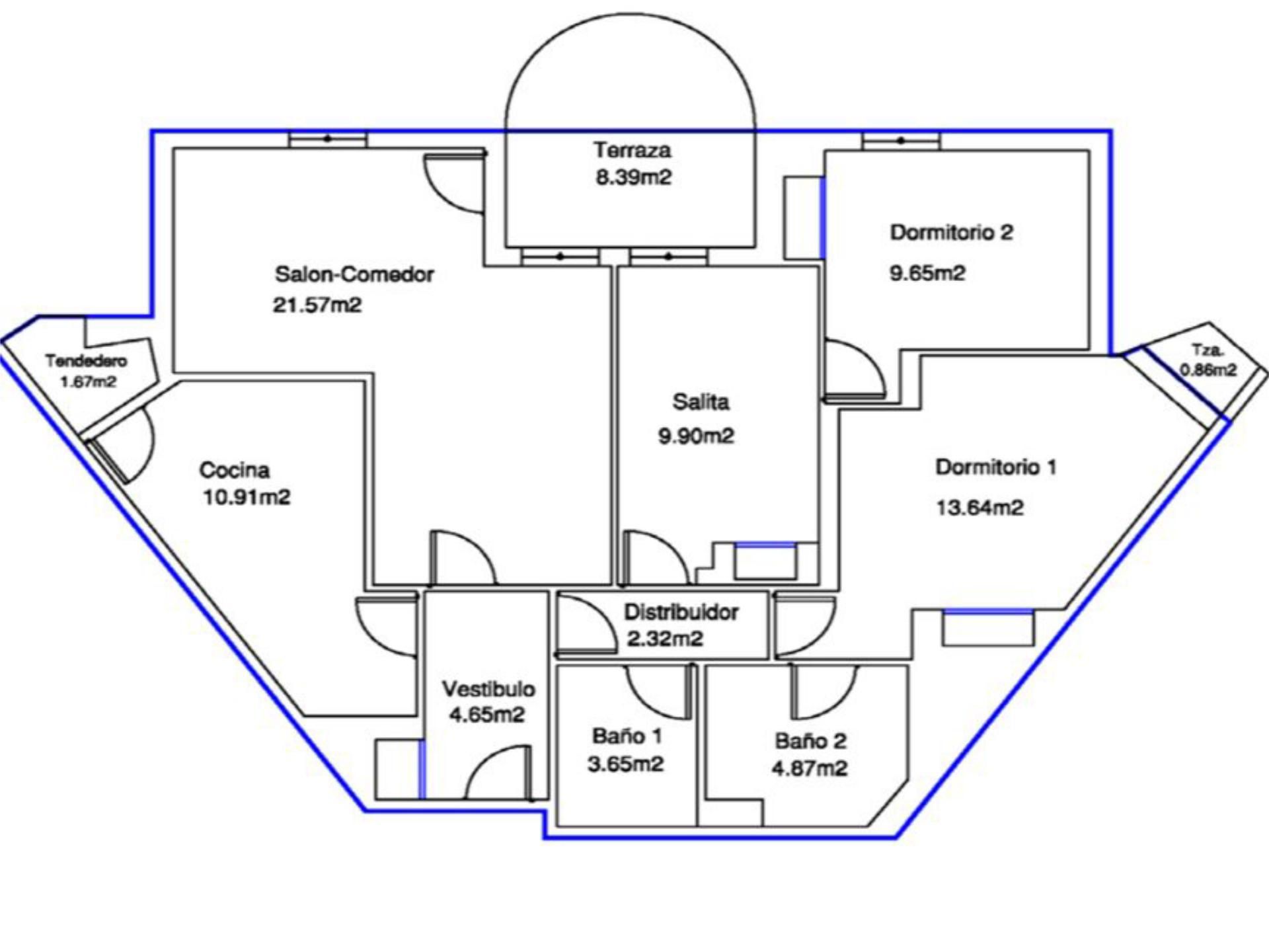 Piso en  Plaza del Moro Almanzor 12 - Foto 17