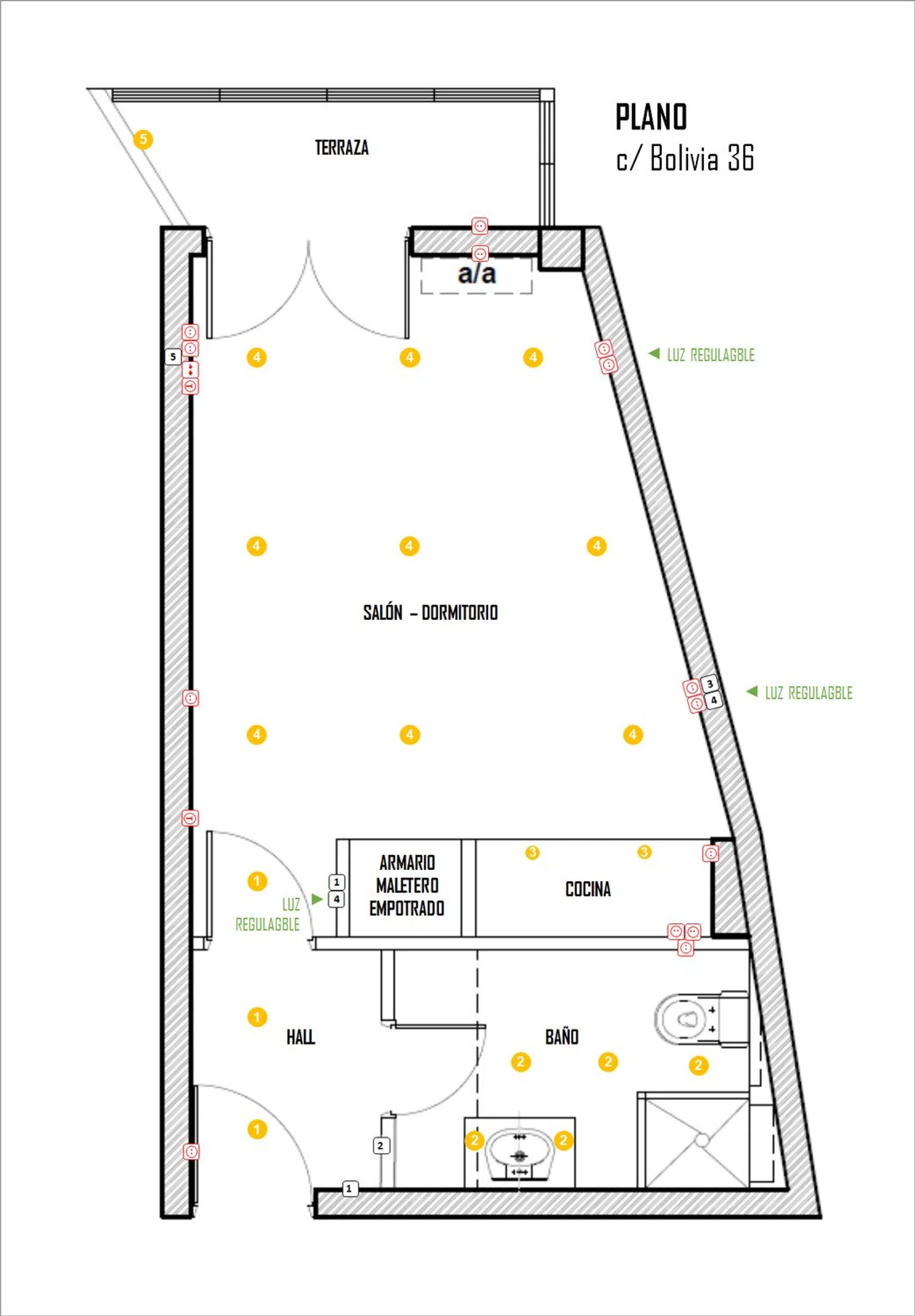 Estudio en calle de Bolivia, 36 - Foto 25