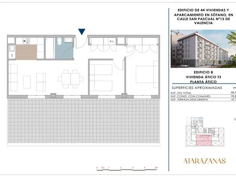 Ático en calle Vicente Brull, 7