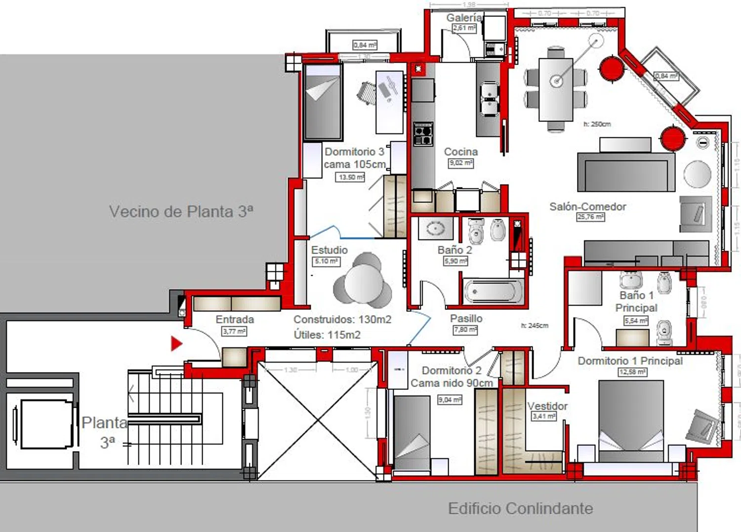 Piso en ronda de Joan Fuster, 57 - Foto 35