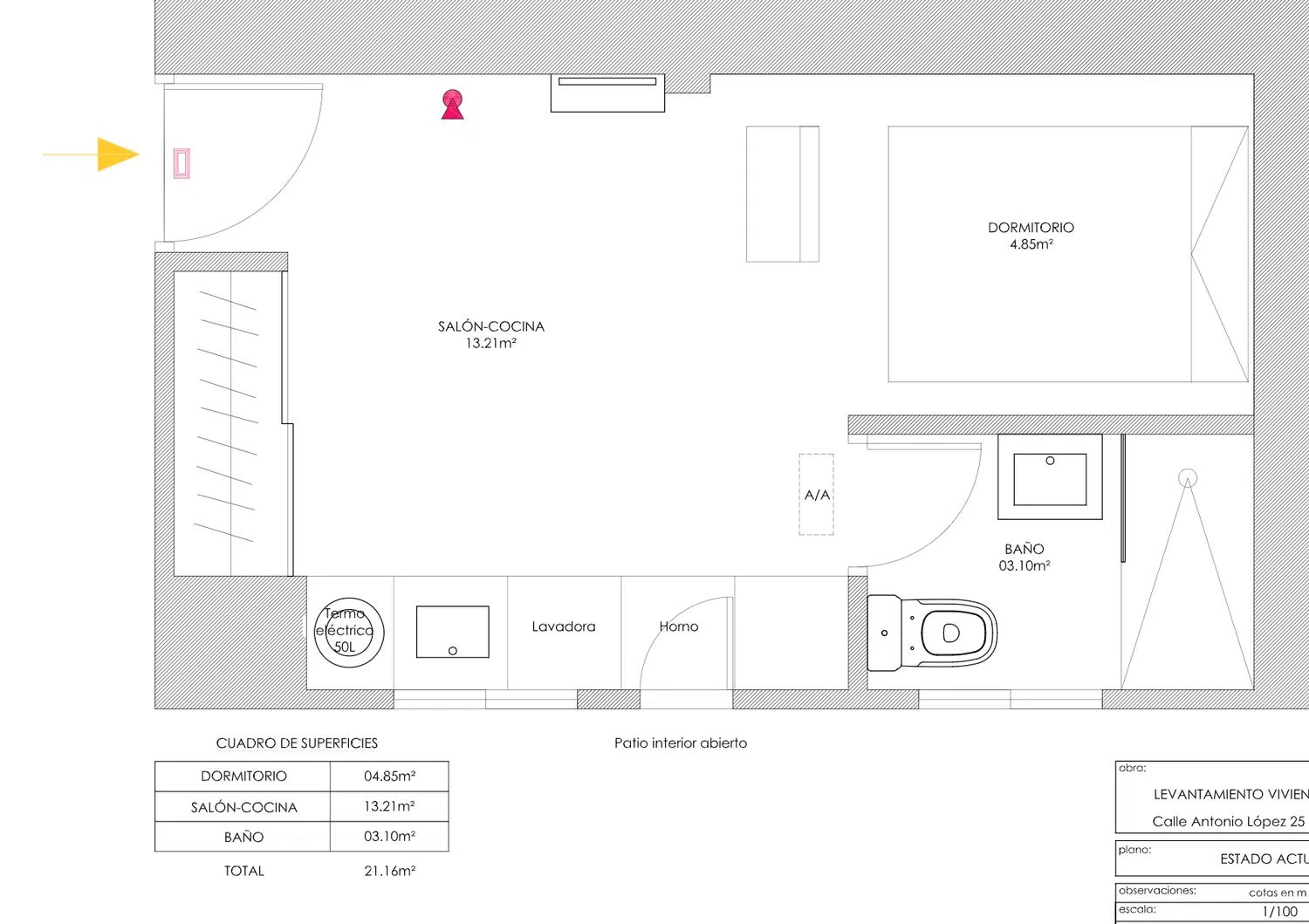 Estudio en calle de Antonio López, 25 - Foto 17