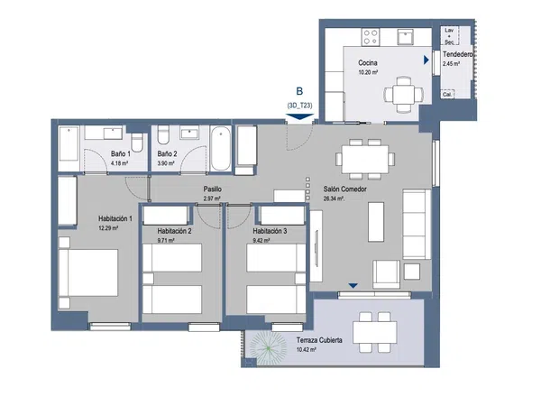 Piso en avenida del Mestre Rodrigo, 45 - Foto 20