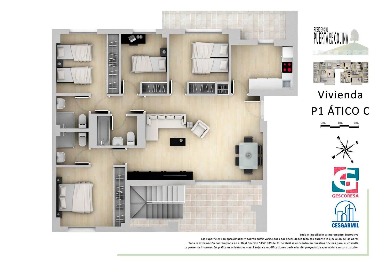 Ático en avenida Provisional Ahijones Nueve, 90 - Foto 1