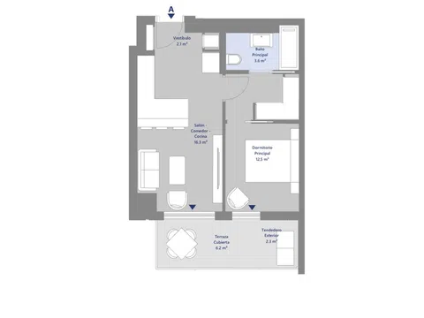 Piso en calle de Mesena, 80 D