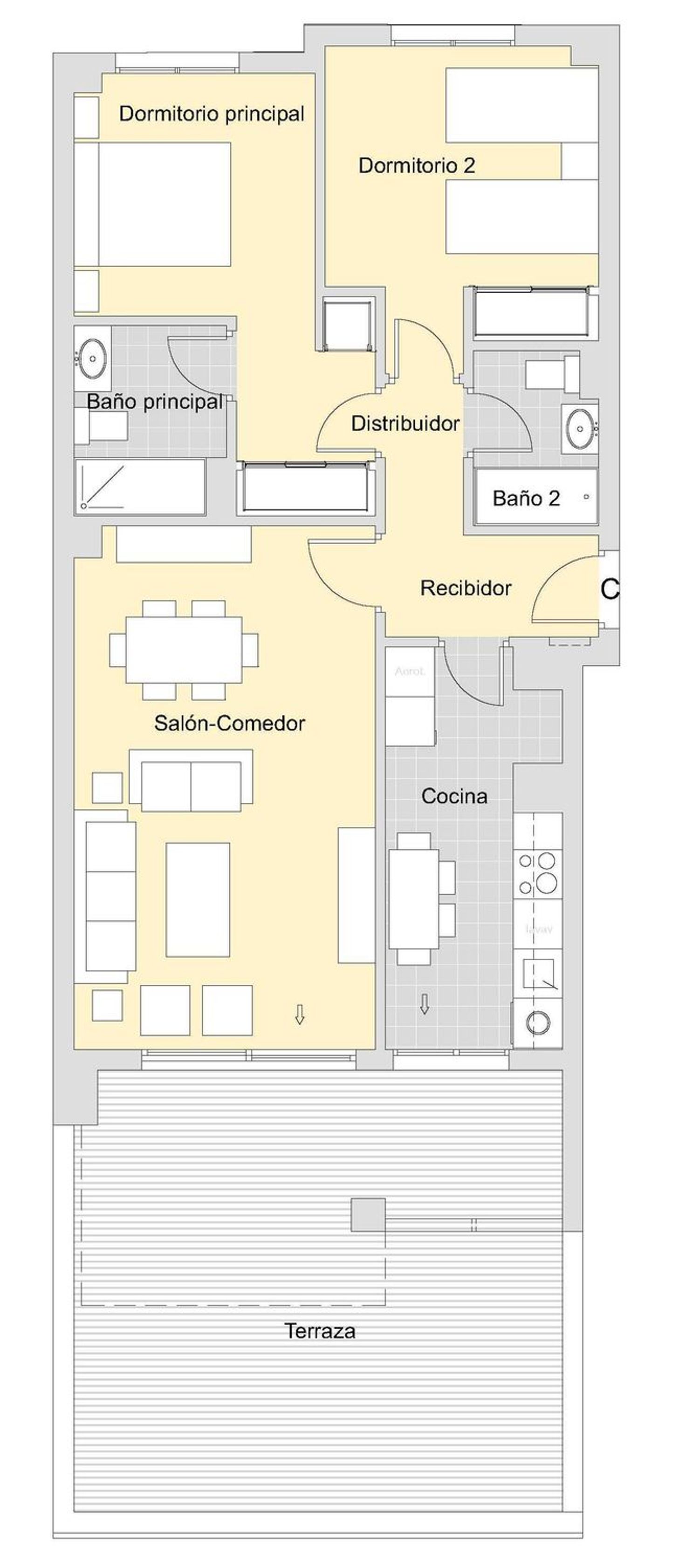 Piso en calle Altair, 90 - Foto 19