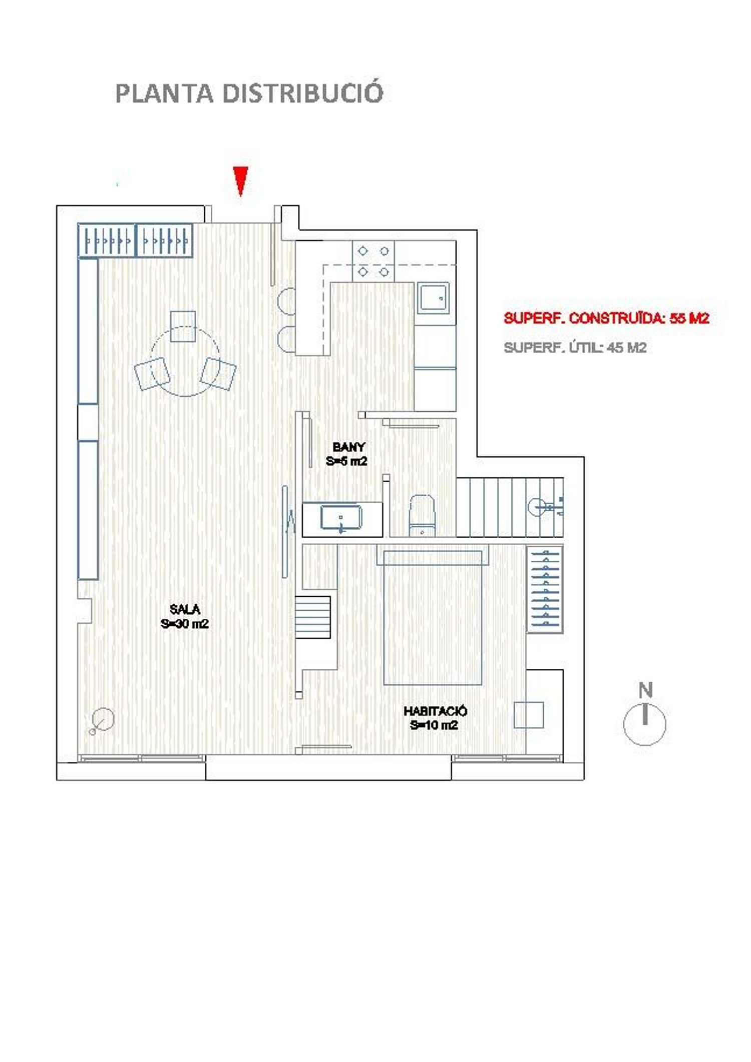 Estudio en Calle Sant Martí de Sesgueioles, 1, Ponent, Ponent - Foto 2