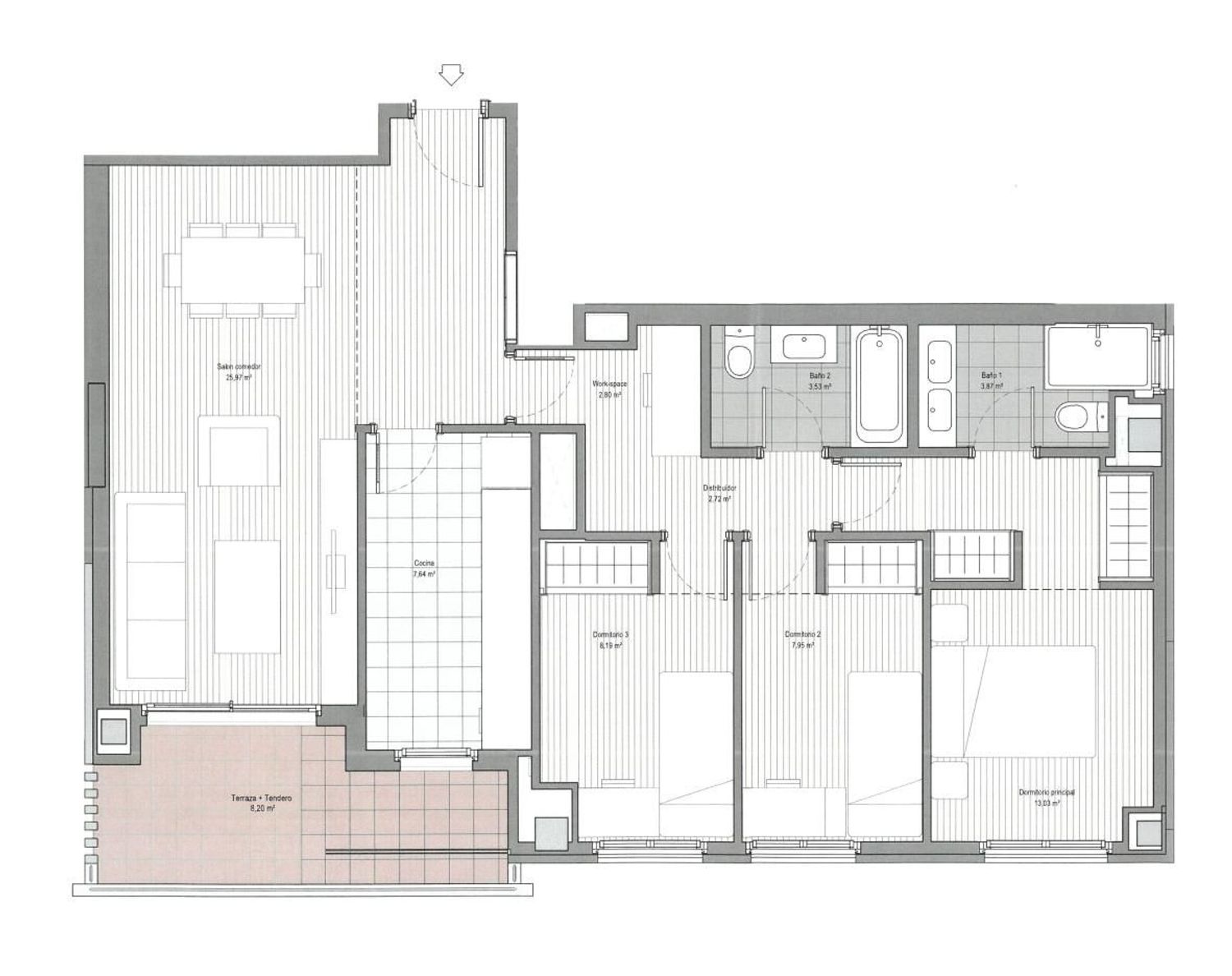 Piso en calle de Dulce Chacón, 25 - Foto 47