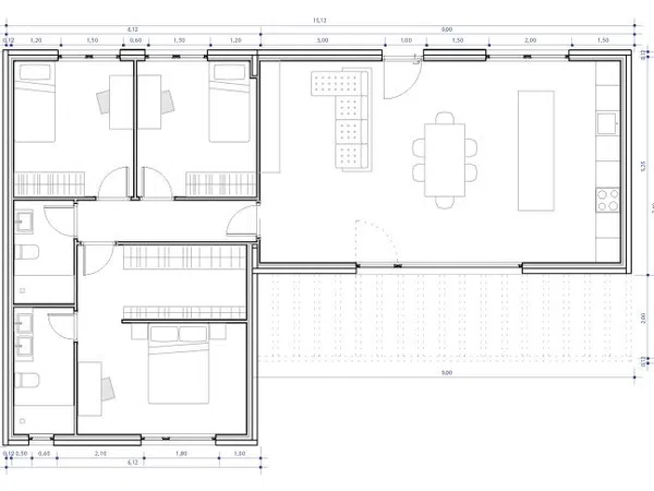 Casa independiente en C. Duero, 1 - Foto 7