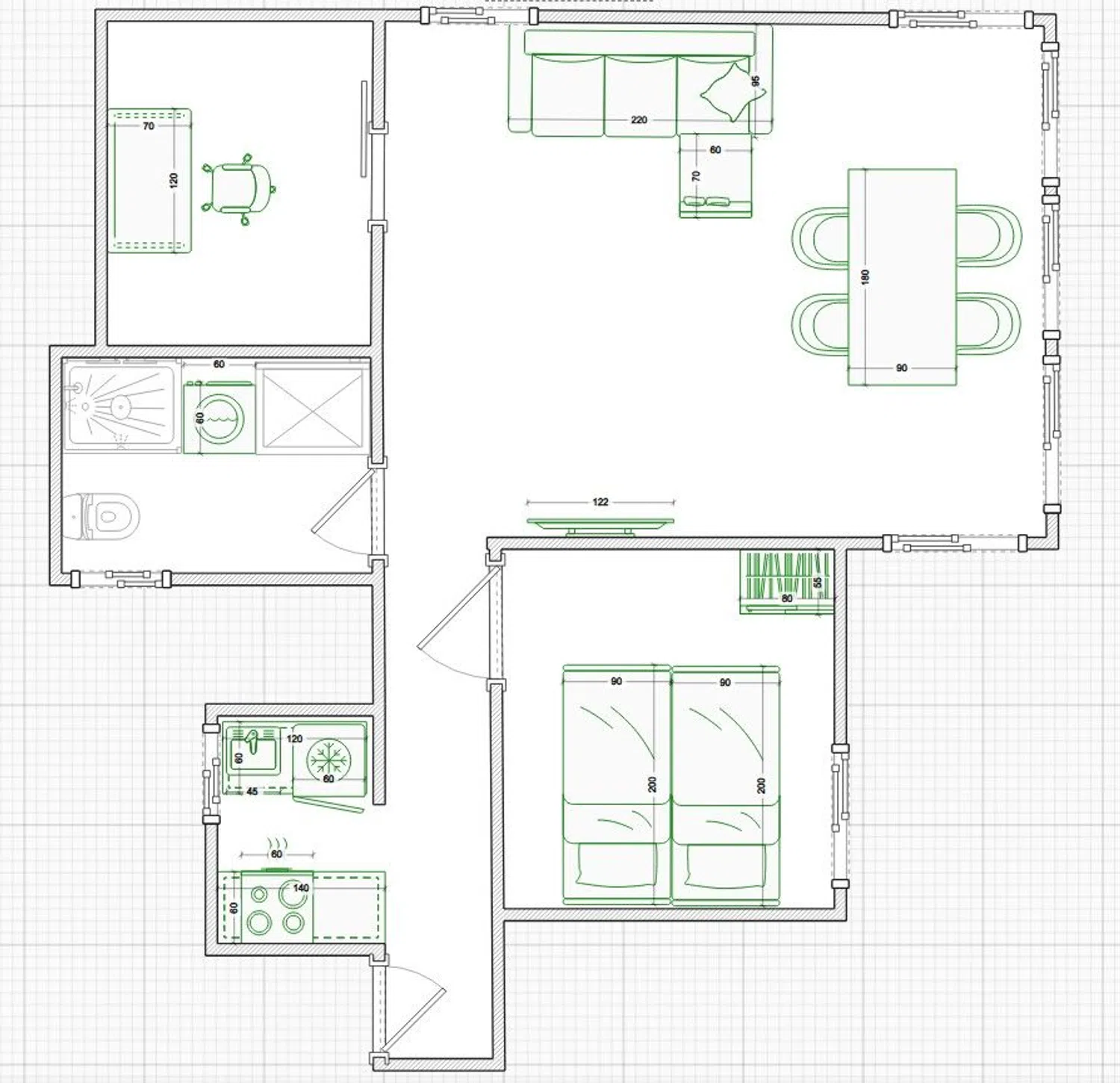 Piso en plaza Ingeniero Manuel Becerra, 1 - Foto 10